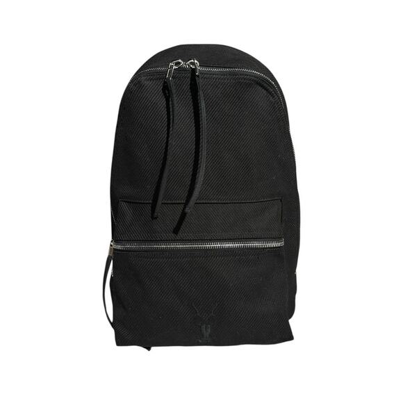 2 pocket thick canvas backpack - Picture 1 of 7